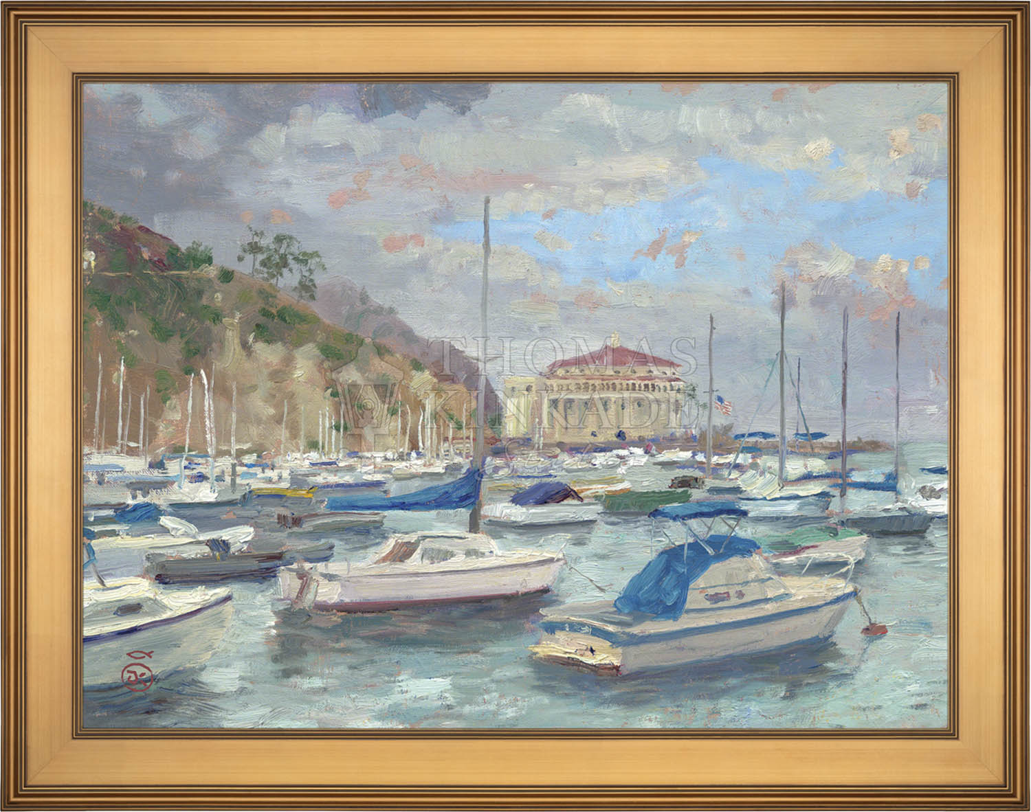 Catalina Marina - Limited Edition Canvas – Thomas Kinkade Studios