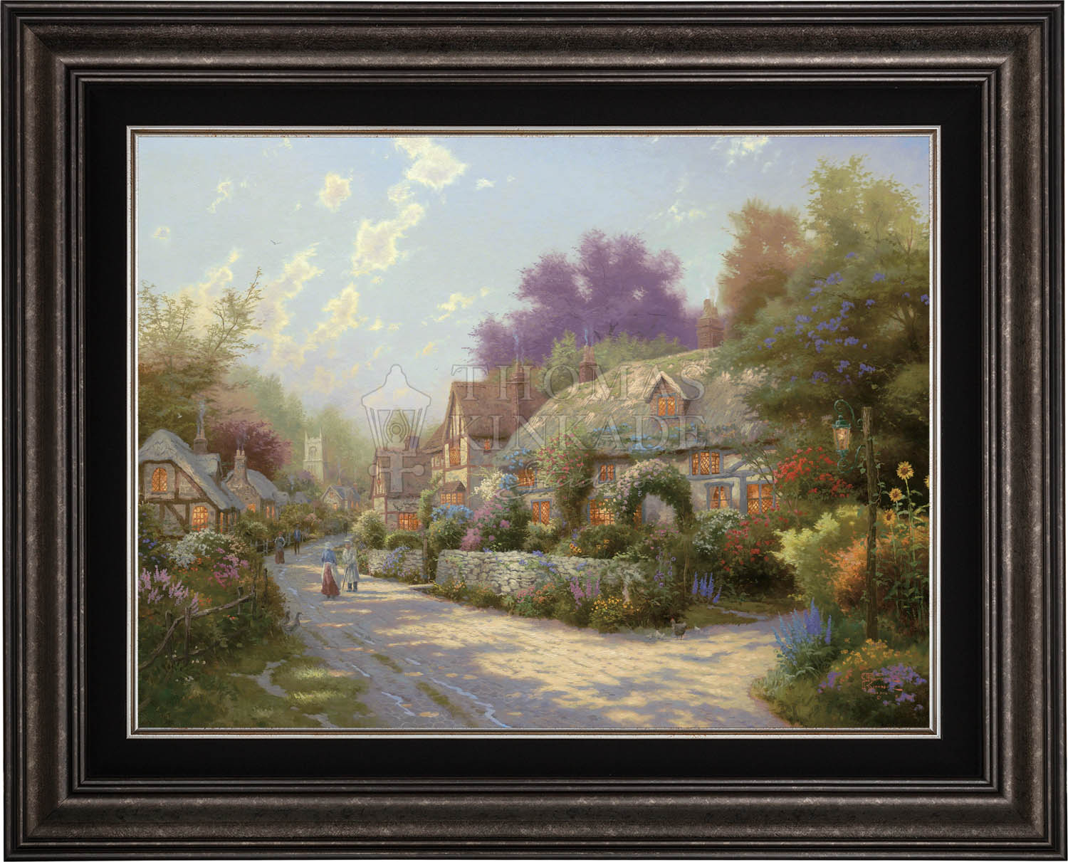 Cobblestone Village - Limited Edition Canvas