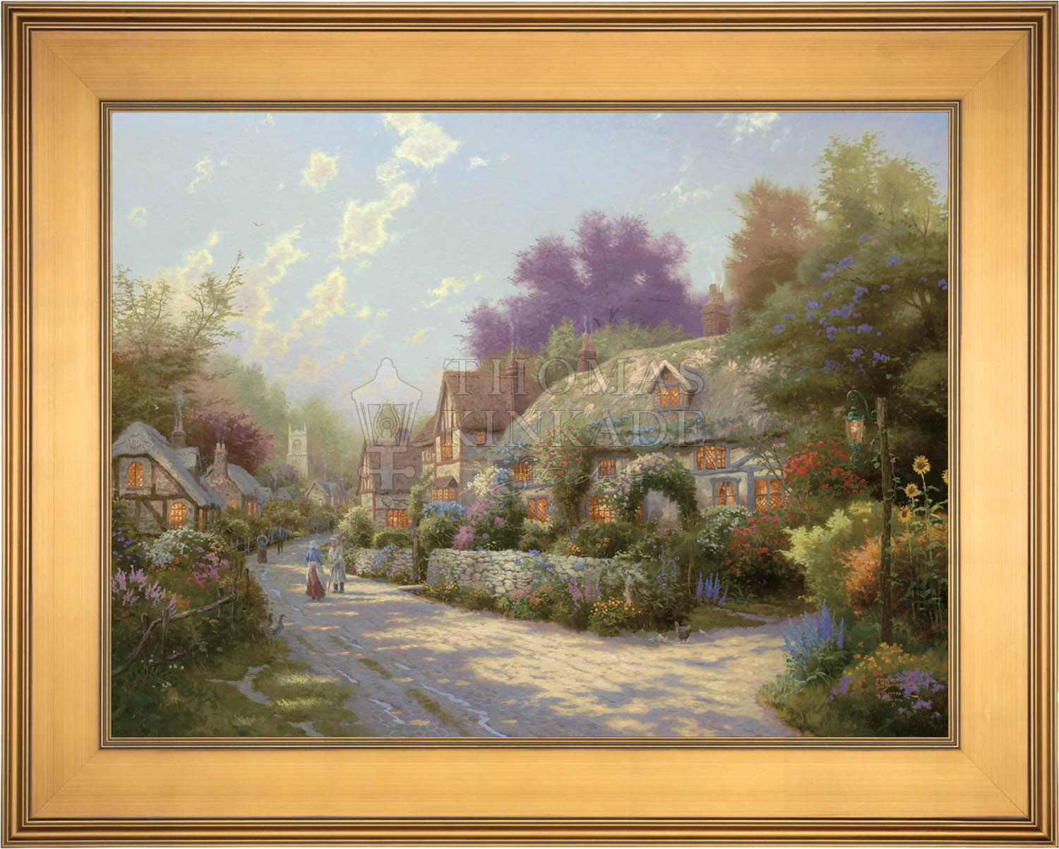 Cobblestone Village - Limited Edition Canvas