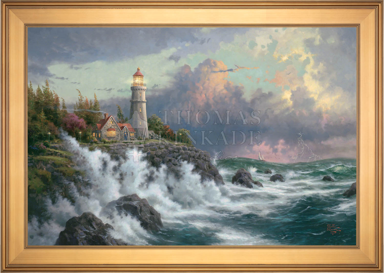 Conquering the Storms - Limited Edition Canvas