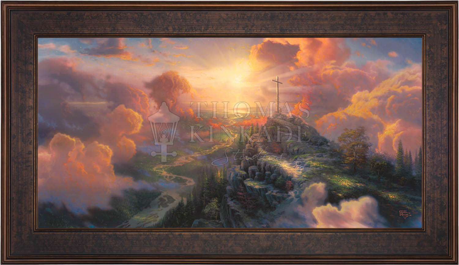 The Cross Limited Edition Canvas Thomas Kinkade Studios   Canvas Cross Galbzn 4 