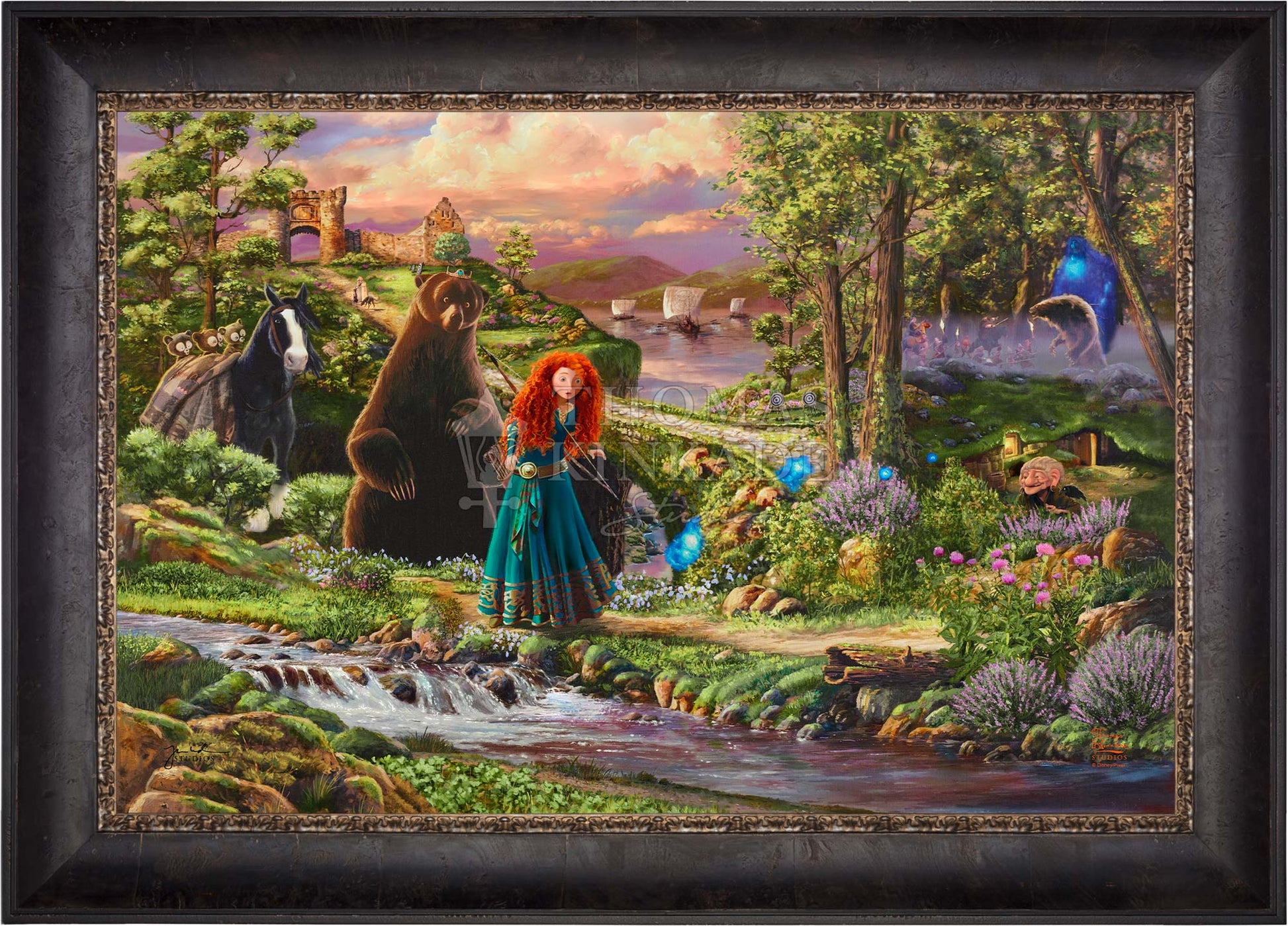 Disney/Pixar Brave - Kinkade Art Thomas – Edition Jewel Studios