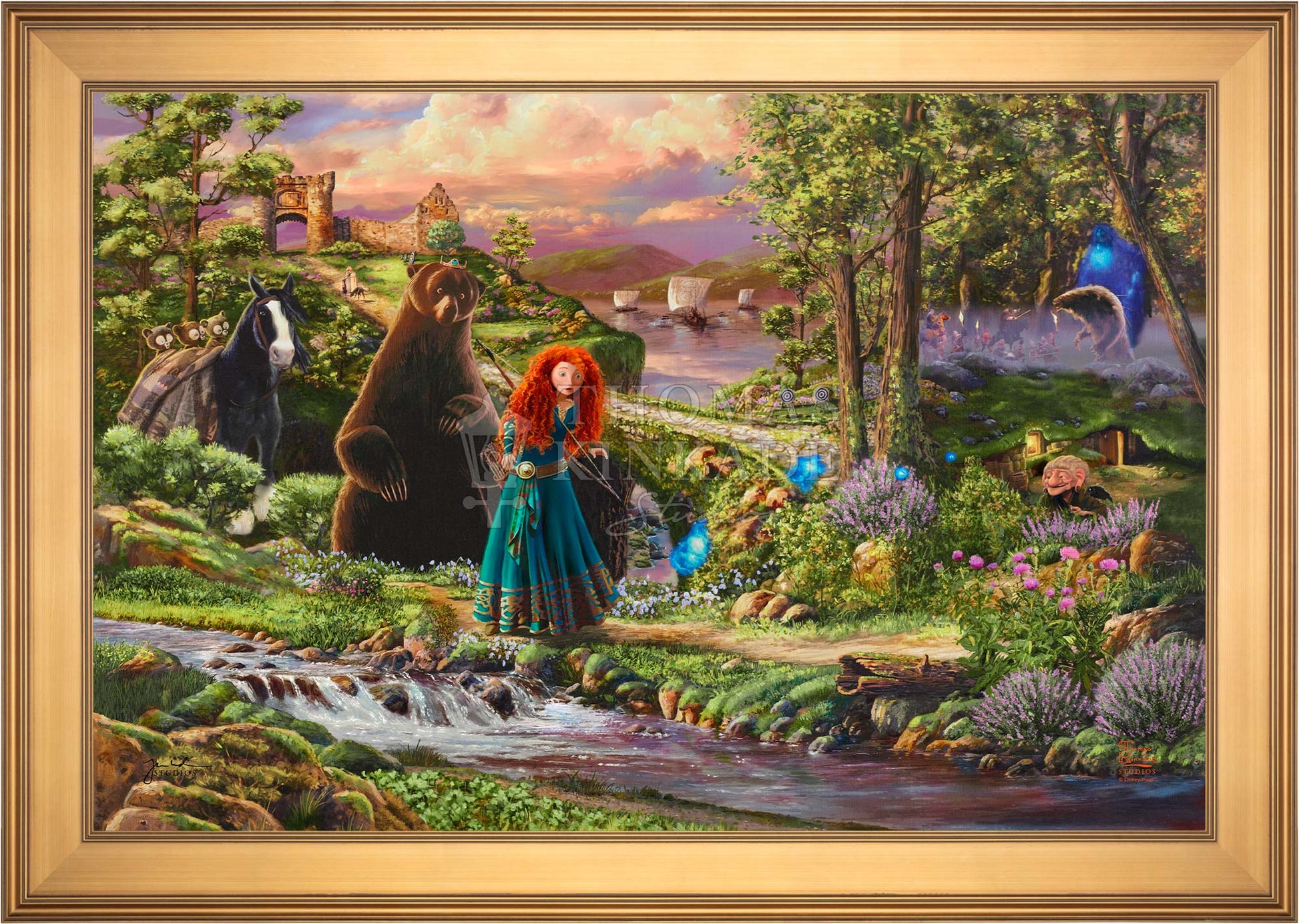 Disney/Pixar Brave - Limited Edition Canvas – Thomas Kinkade Studios