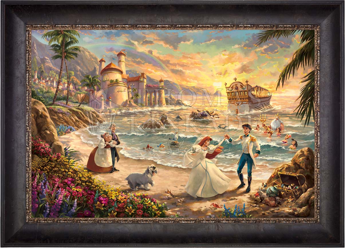 Disney The Little Mermaid Celebration of Love - Limited Edition Canvas