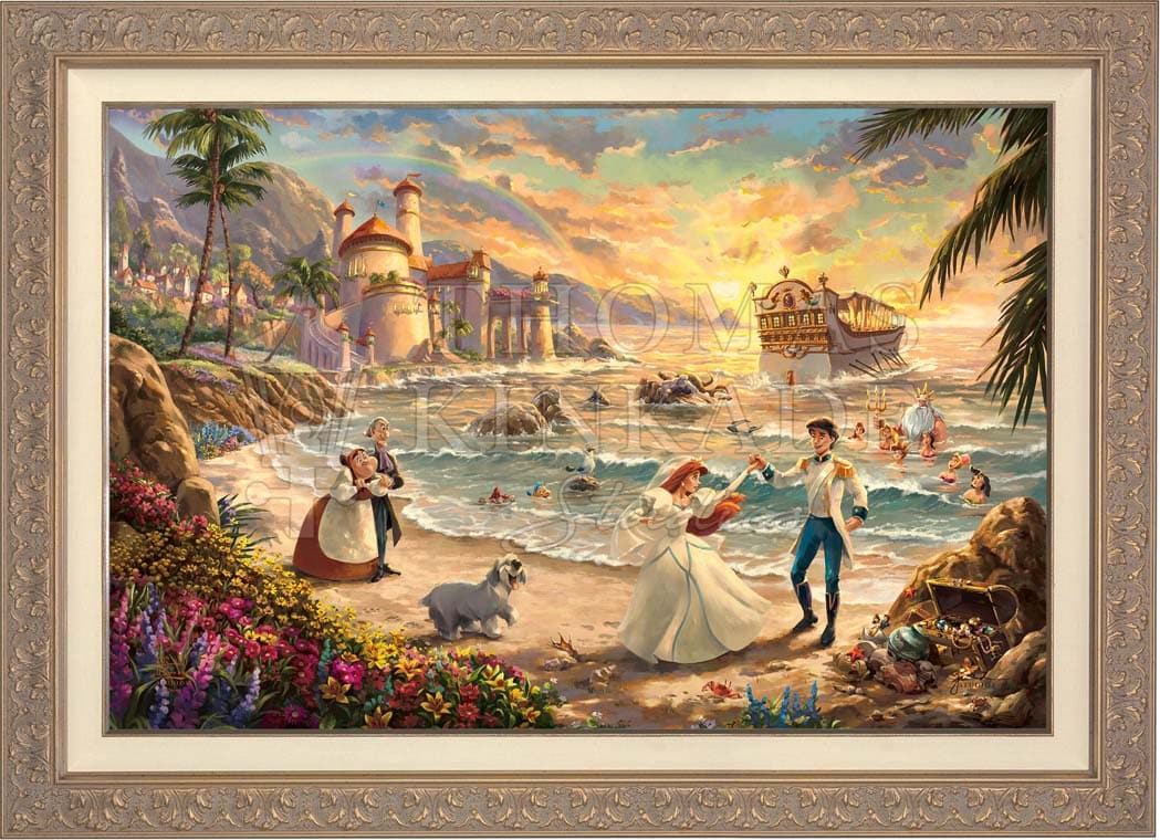 Disney The Little Mermaid Celebration of Love - Limited Edition Canvas