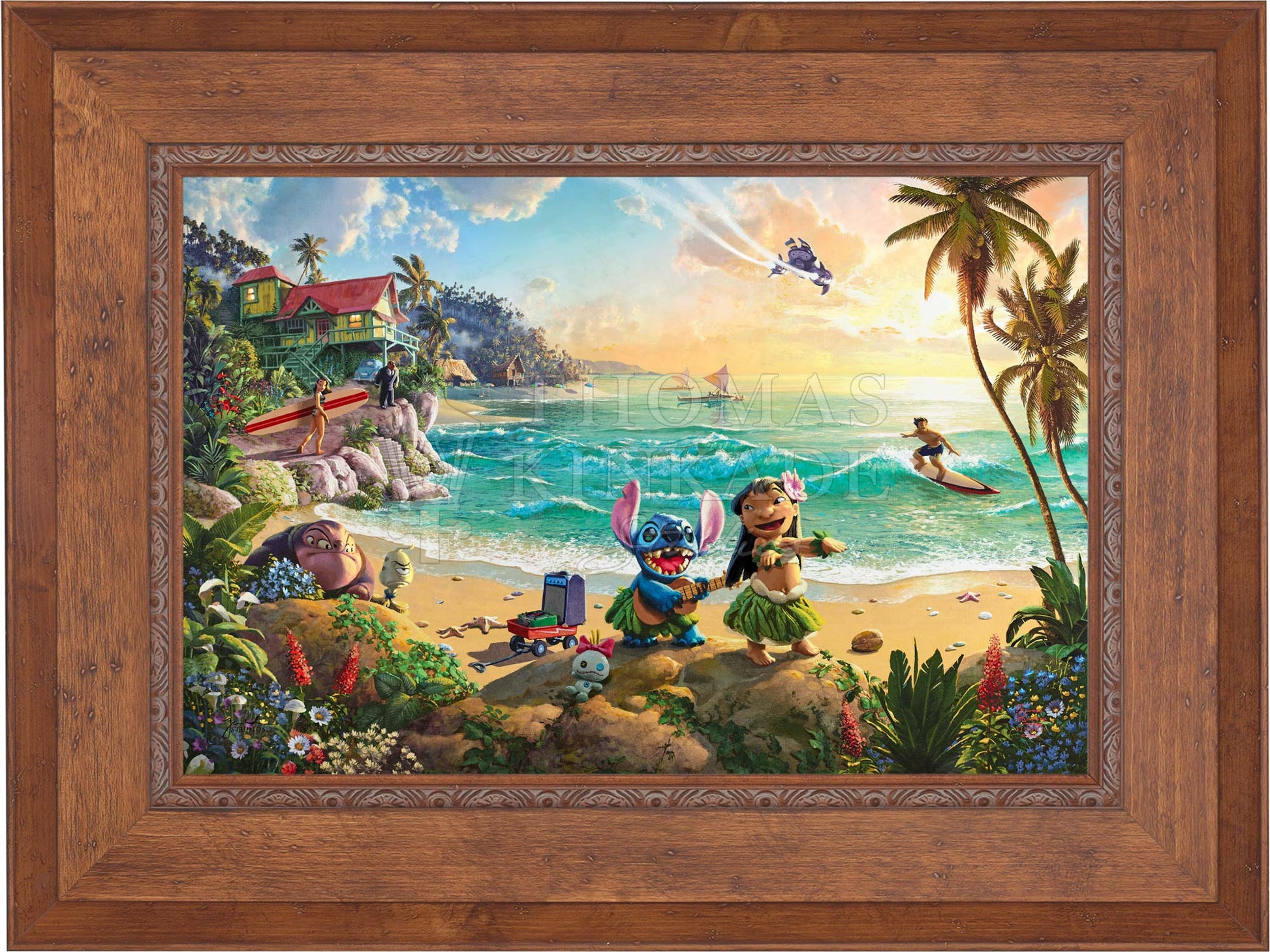 Disney Lilo & Stitch - Limited Edition Canvas – Thomas Kinkade Studios