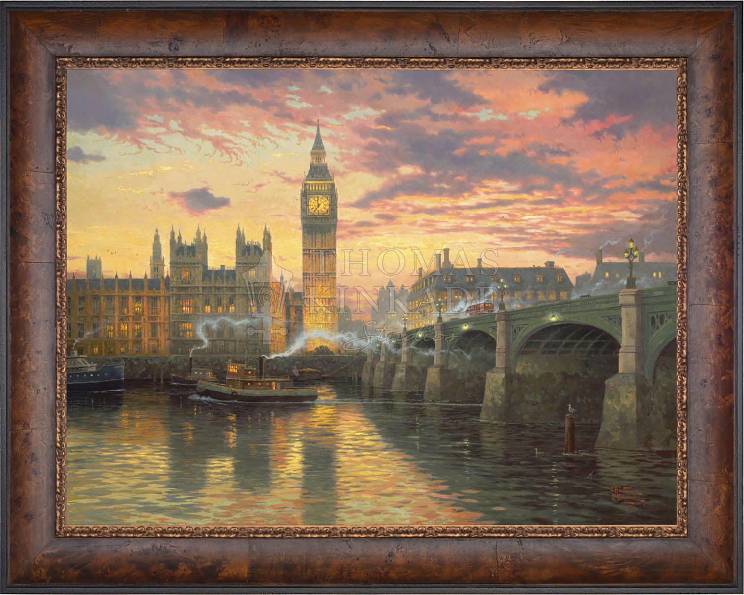 London - Limited Edition Canvas – Thomas Kinkade Studios