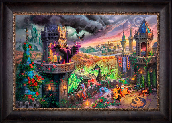 Disney Maleficent - Limited Edition Canvas – Thomas Kinkade Studios