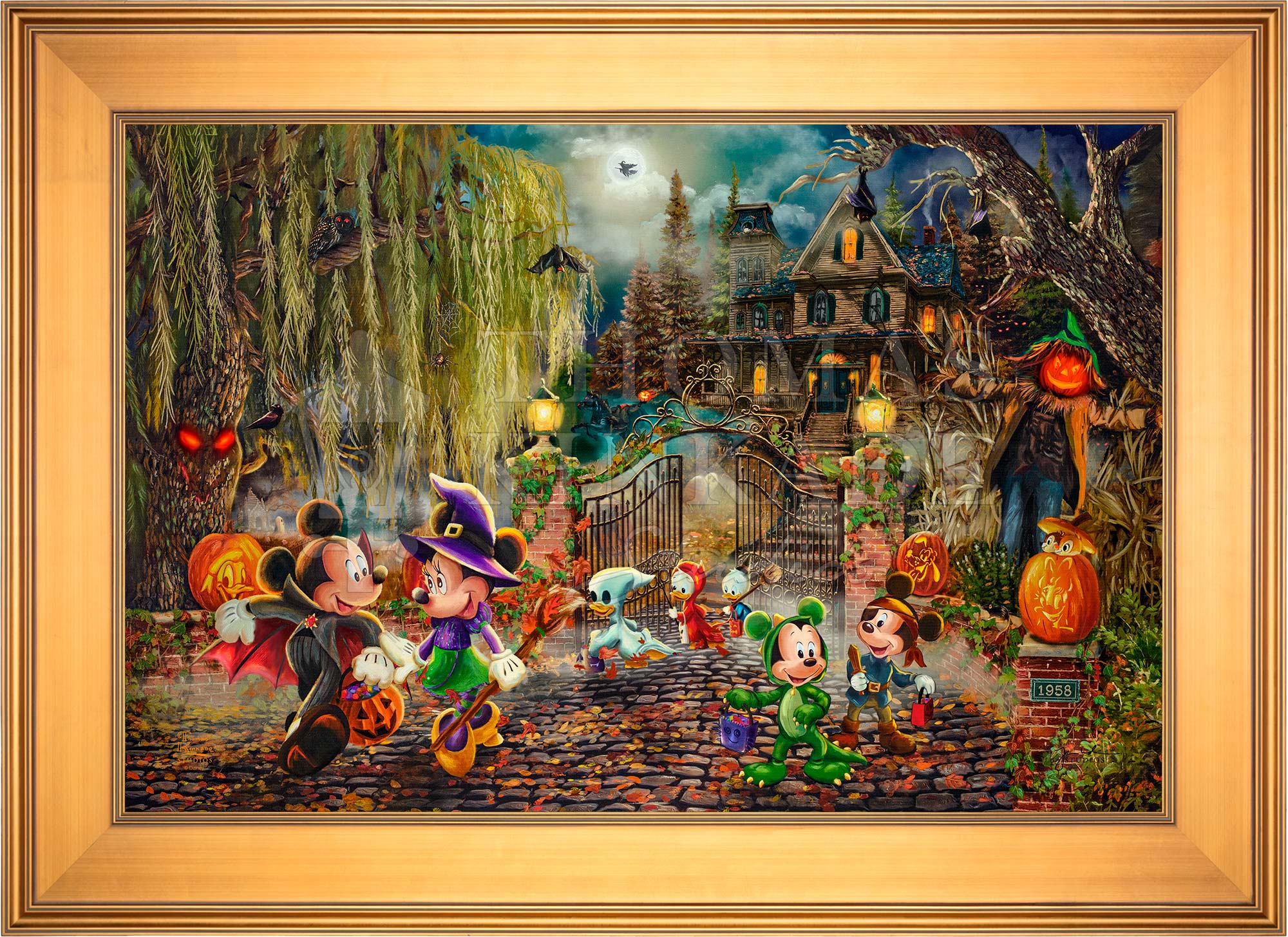 Disney Mickey and Minnie Halloween Fun - Jewel Edition Art