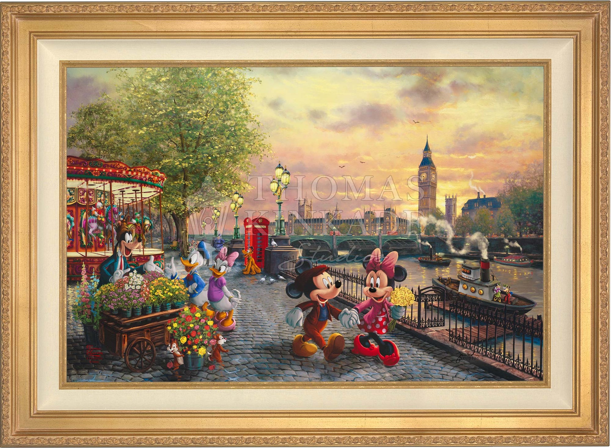 Mickey and Minnie Hollywood Puzzle (Thomas Kinkade Disney
