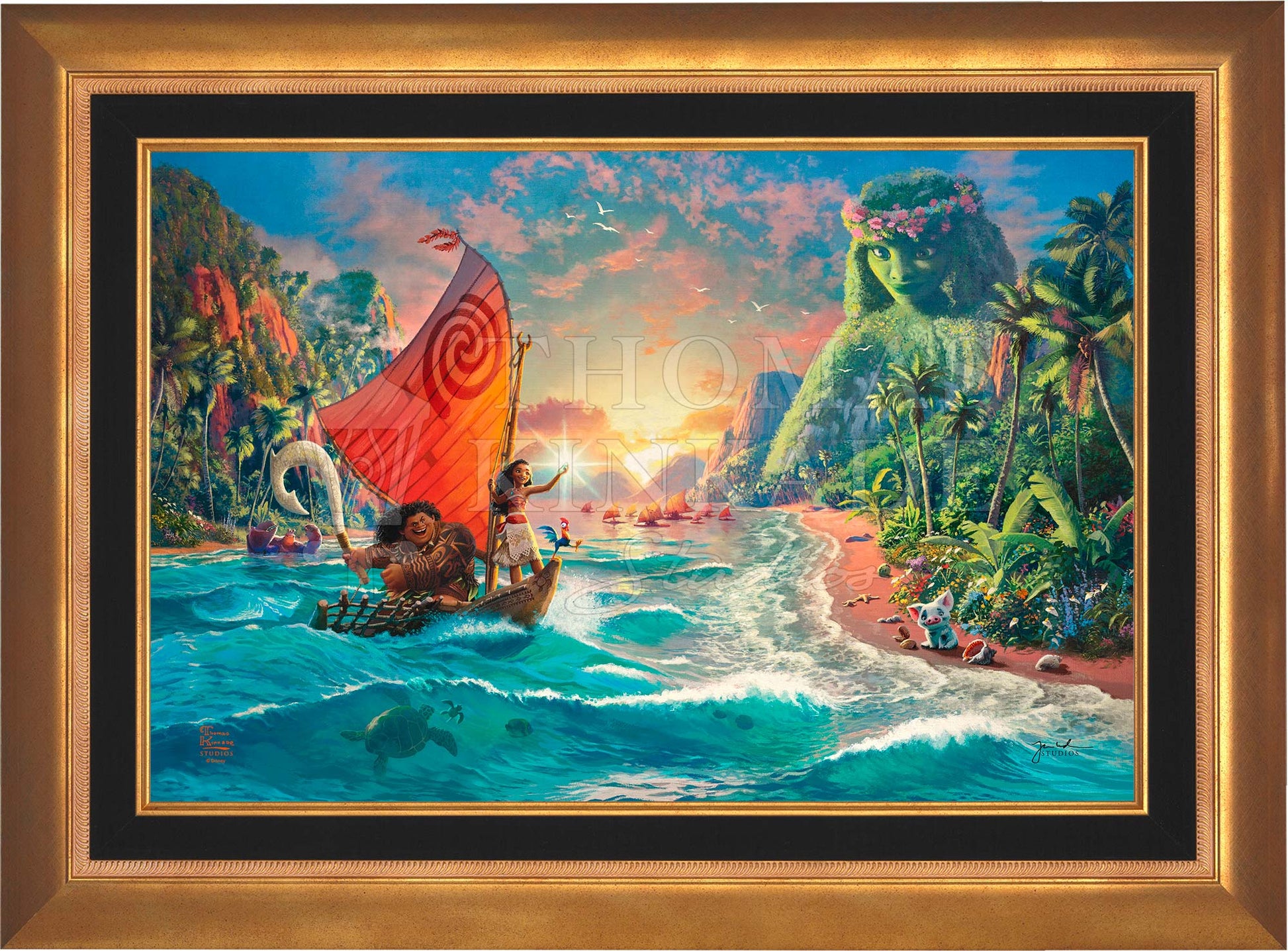 Disney Moana - Jewel Edition Art – Thomas Kinkade Studios