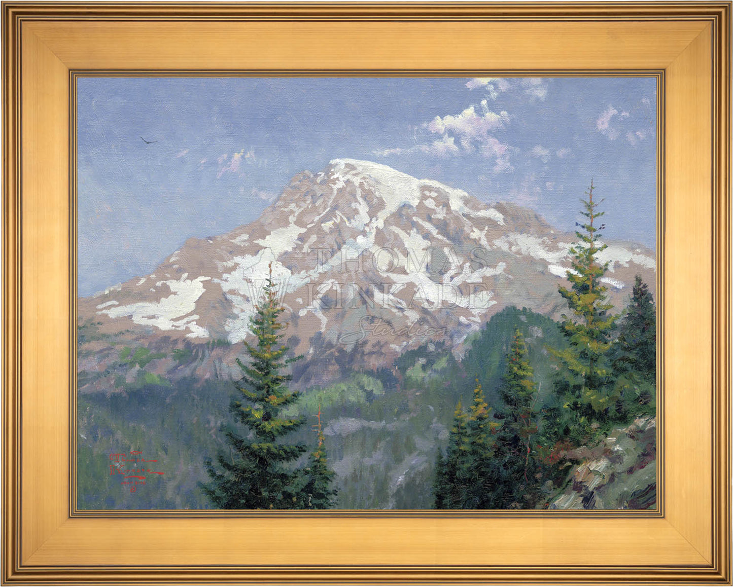 Blue Mount Rainier Tote Bag, Seattle Themed Premium Art Washable Resua –  alicechanart