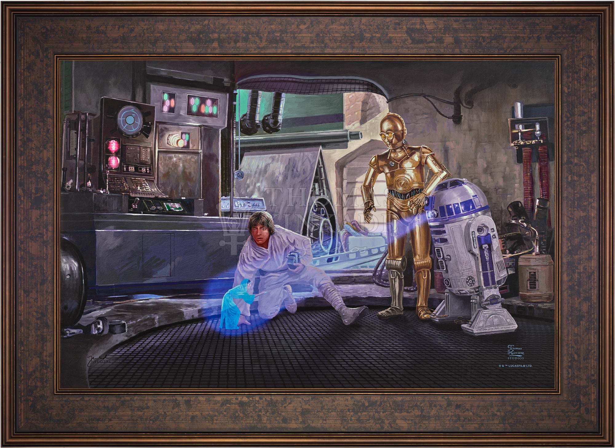 You re My Only Hope Limited Edition Canvas