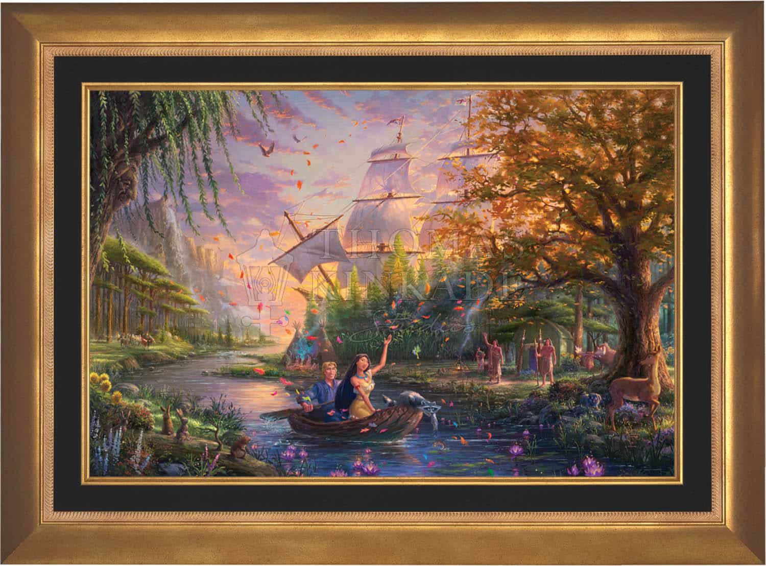 Disney Pocahontas - Jewel Edition Art – Thomas Kinkade Studios