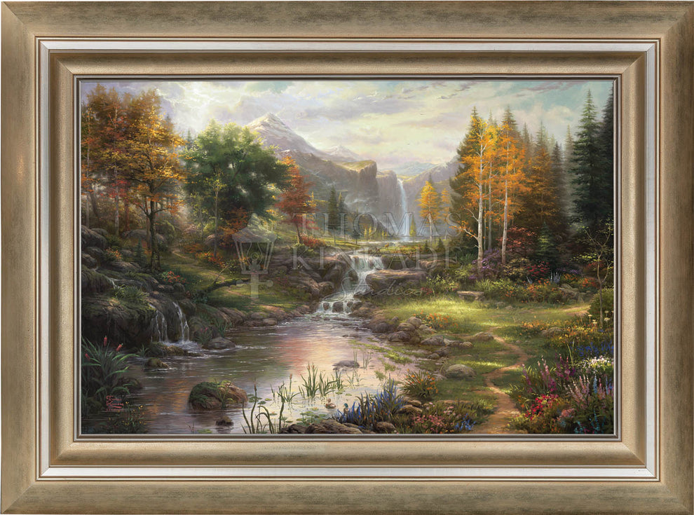 Reflections of Family - Limited Edition Canvas – Thomas Kinkade Studios