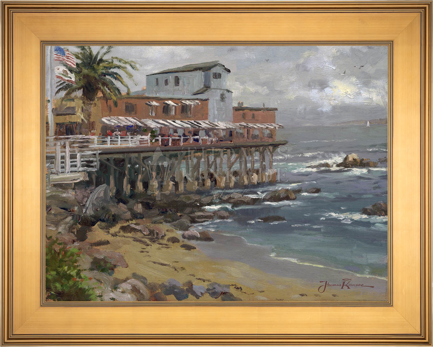 A View from Cannery Row Monterey Limited Edition Canvas