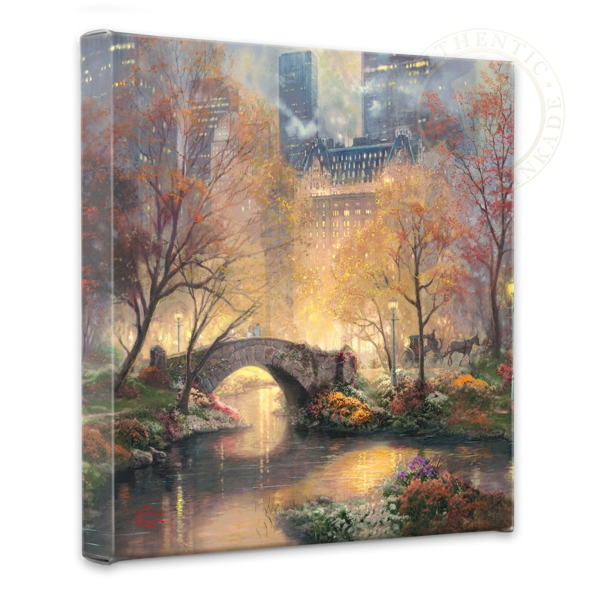 Central sale Park Fall in NYC Gallery Canvas Wraps with Horizontal Frame