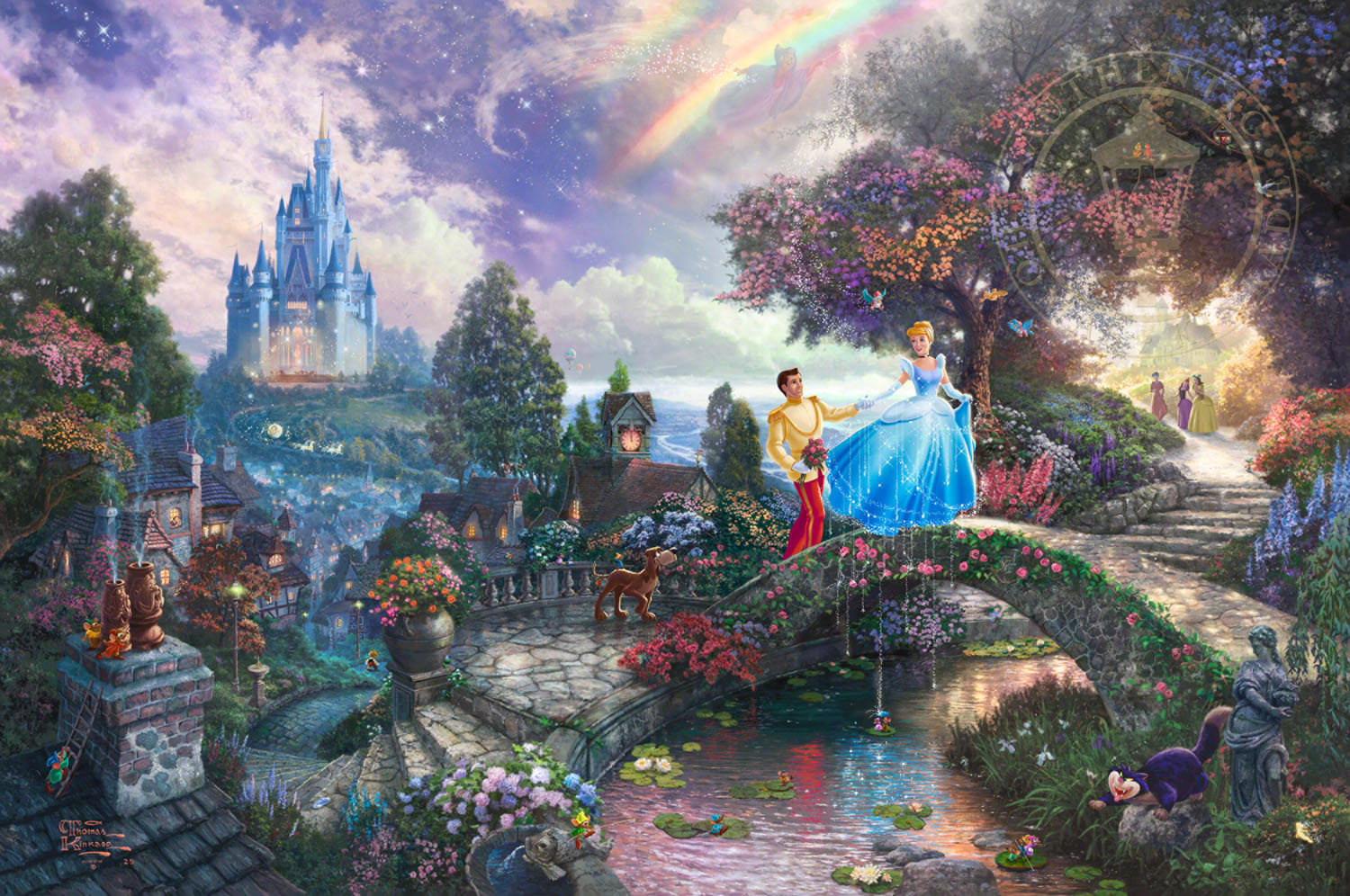 Disney Cinderella Wishes Upon a Dream - Jewel Edition Art – Thomas