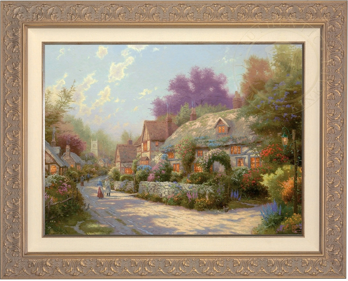 Cobblestone Village - Limited Edition Canvas