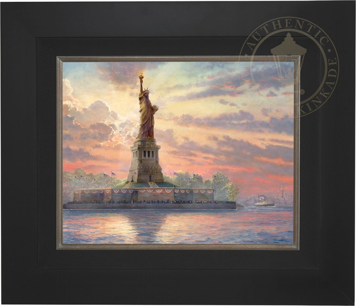 Painting Liberty store framed 13 x 16