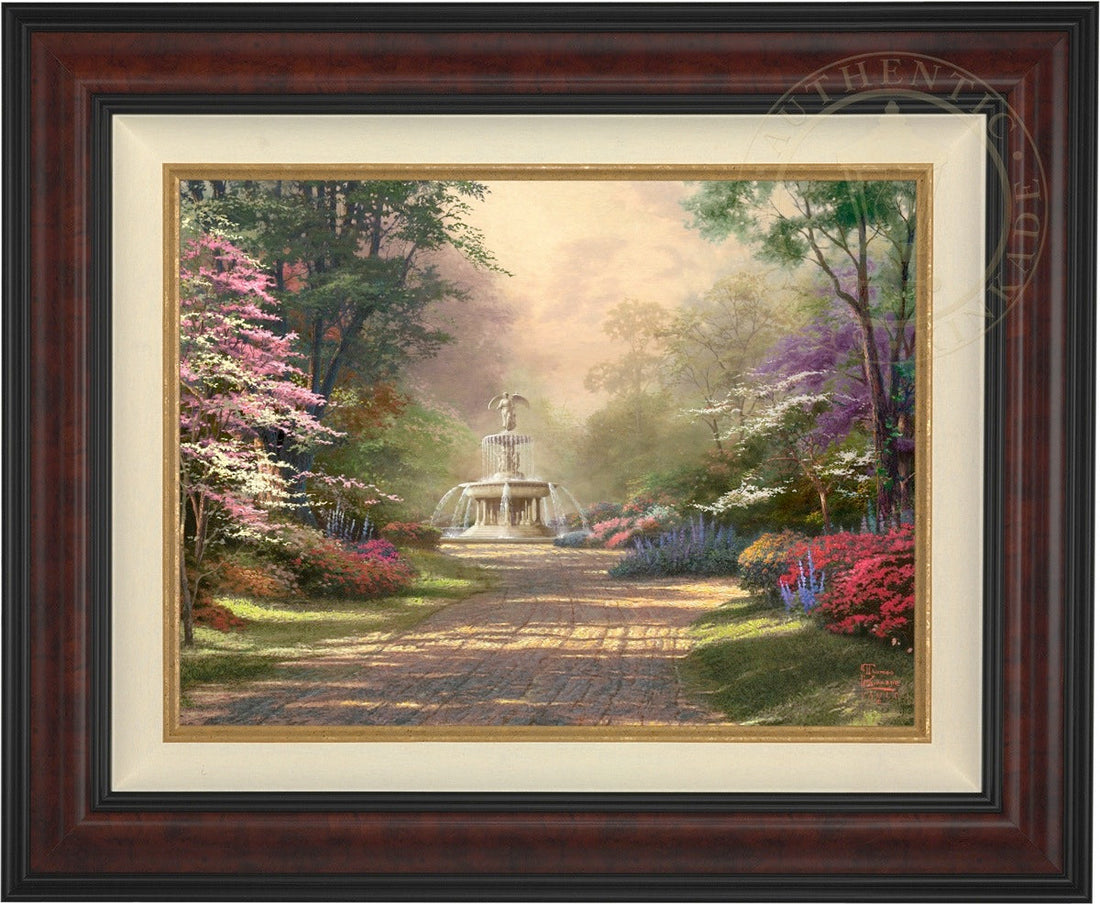 Fountain of Blessings - Limited Edition Canvas – Thomas Kinkade Studios