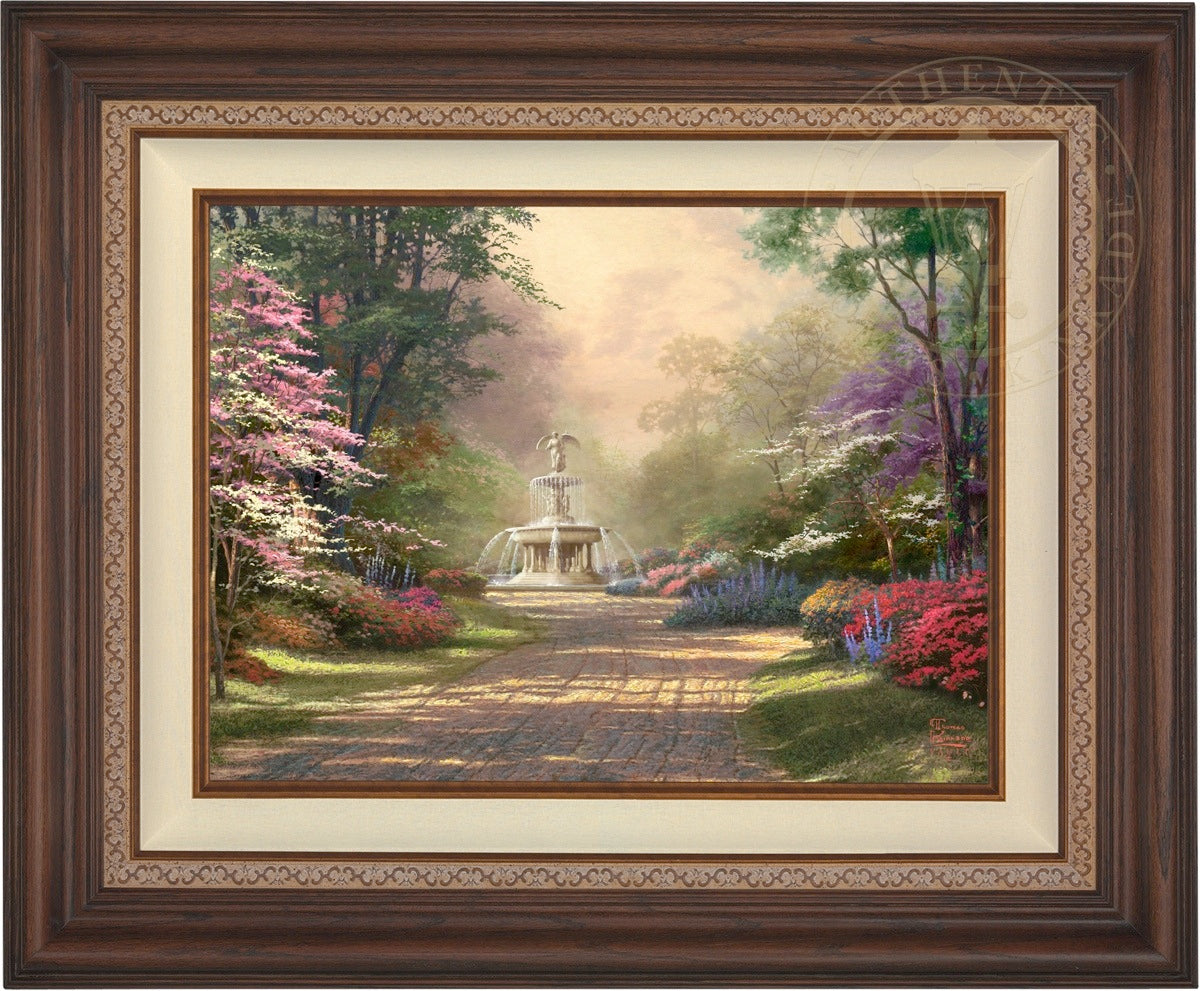 Thomas Kinkade Studios Framed Art store THE BLESSINGS OF SPRING Brushworks Retail $399