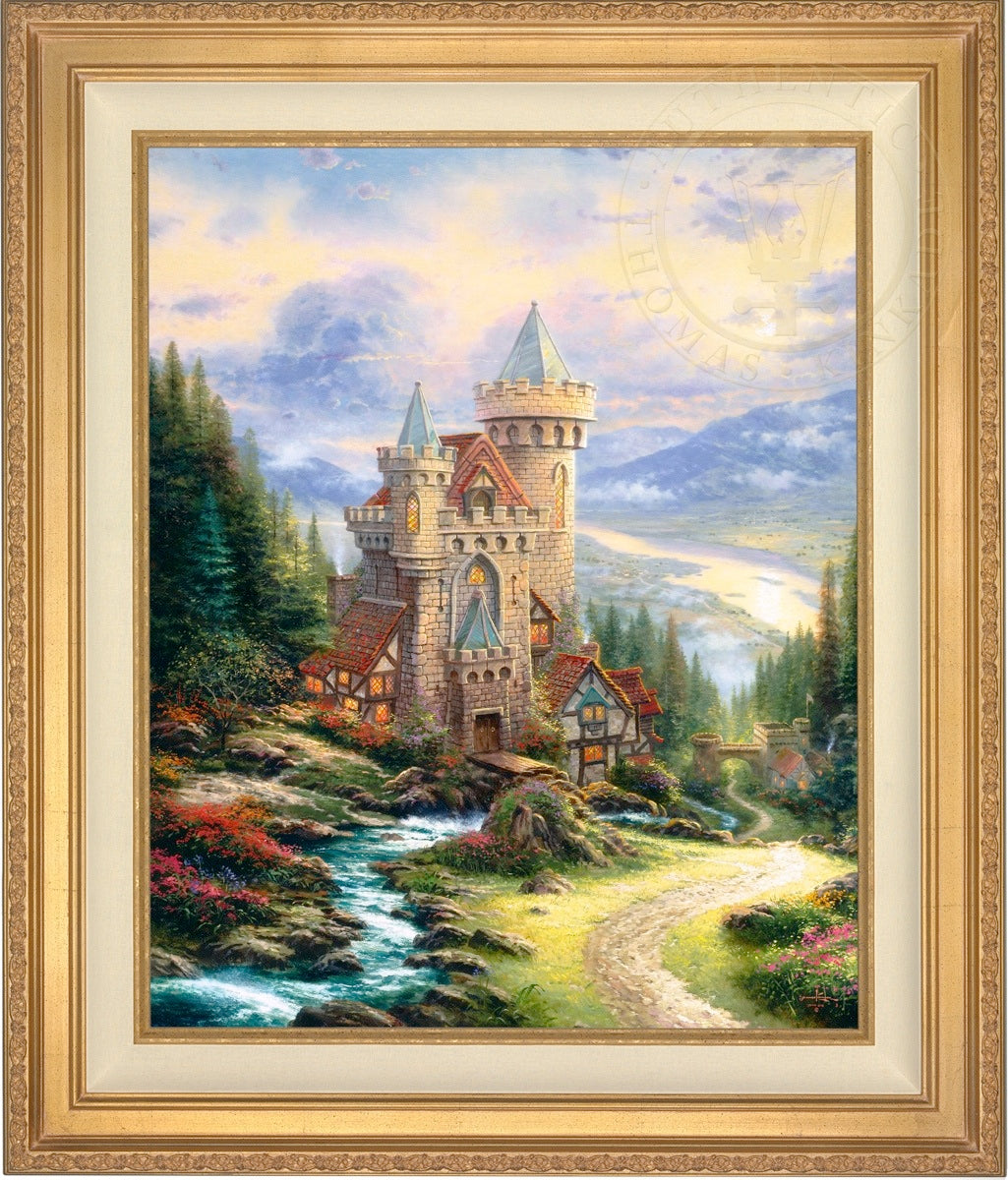 Guardian Castle Limited Edition Canvas Thomas Kinkade Studios guardian-castle-limited-edition-canvas-thomas-kinkade-studios