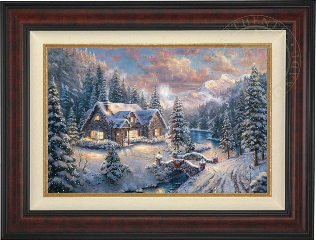 High Country Christmas - Limited Edition Canvas – Thomas Kinkade Studios