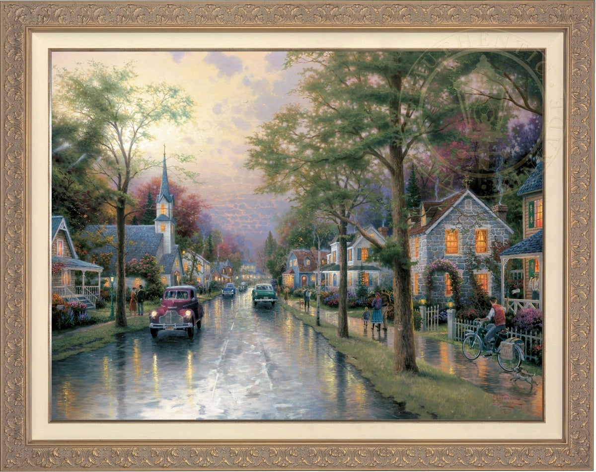 Hometown Morning - Limited Edition Canvas