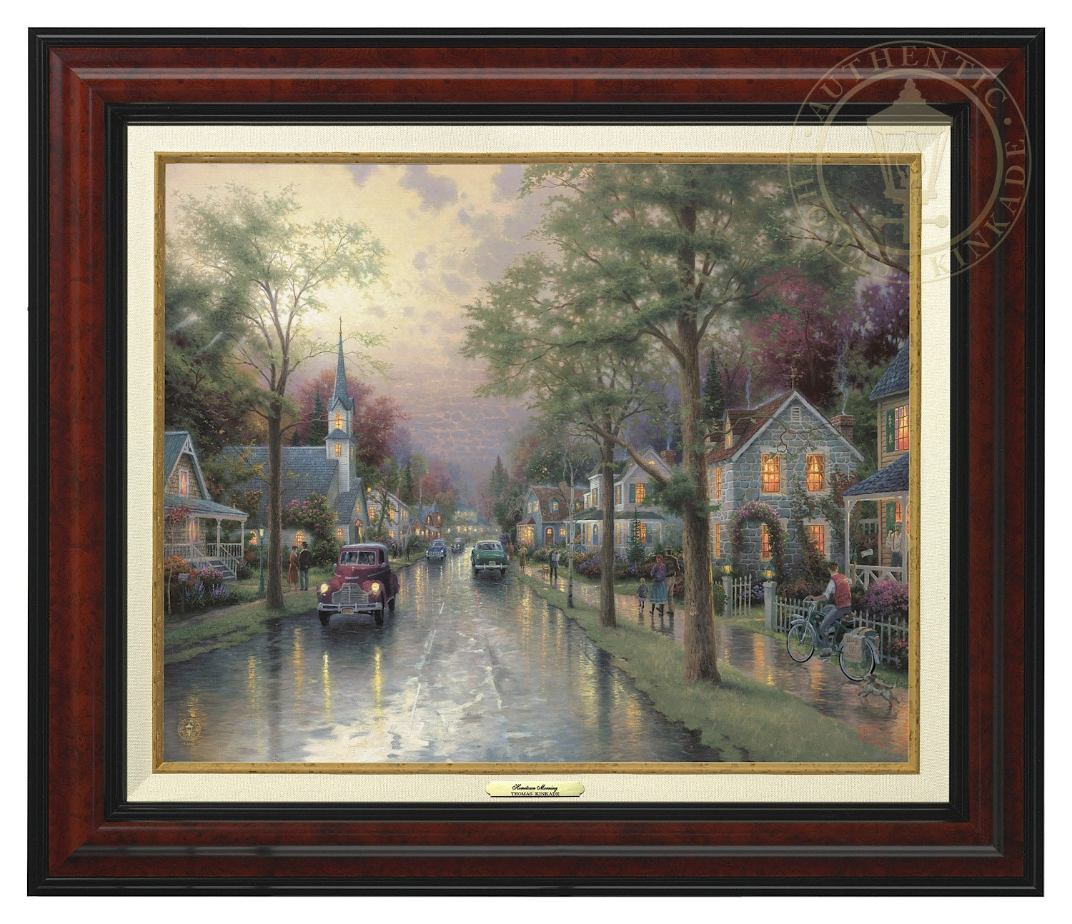 Hometown Morning - Canvas Classics – Thomas Kinkade Studios