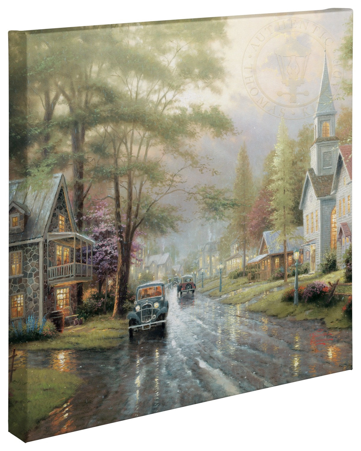 Hometown Evening 20 X 20 Gallery Wrapped Canvas Thomas Kinkade   Homtev 668752 1a432a7c Df5d 4bf5 Af6c 4acad17c92b5 