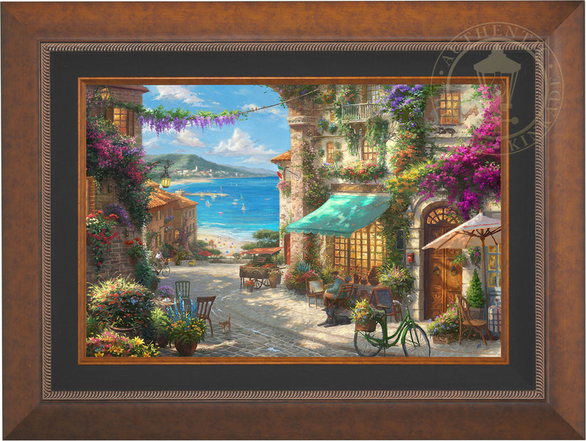 Italian Café - Limited Edition Canvas – Thomas Kinkade Studios