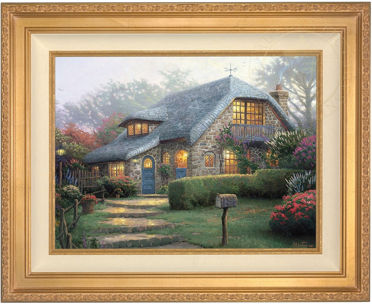thomas kinkade paintings cottage