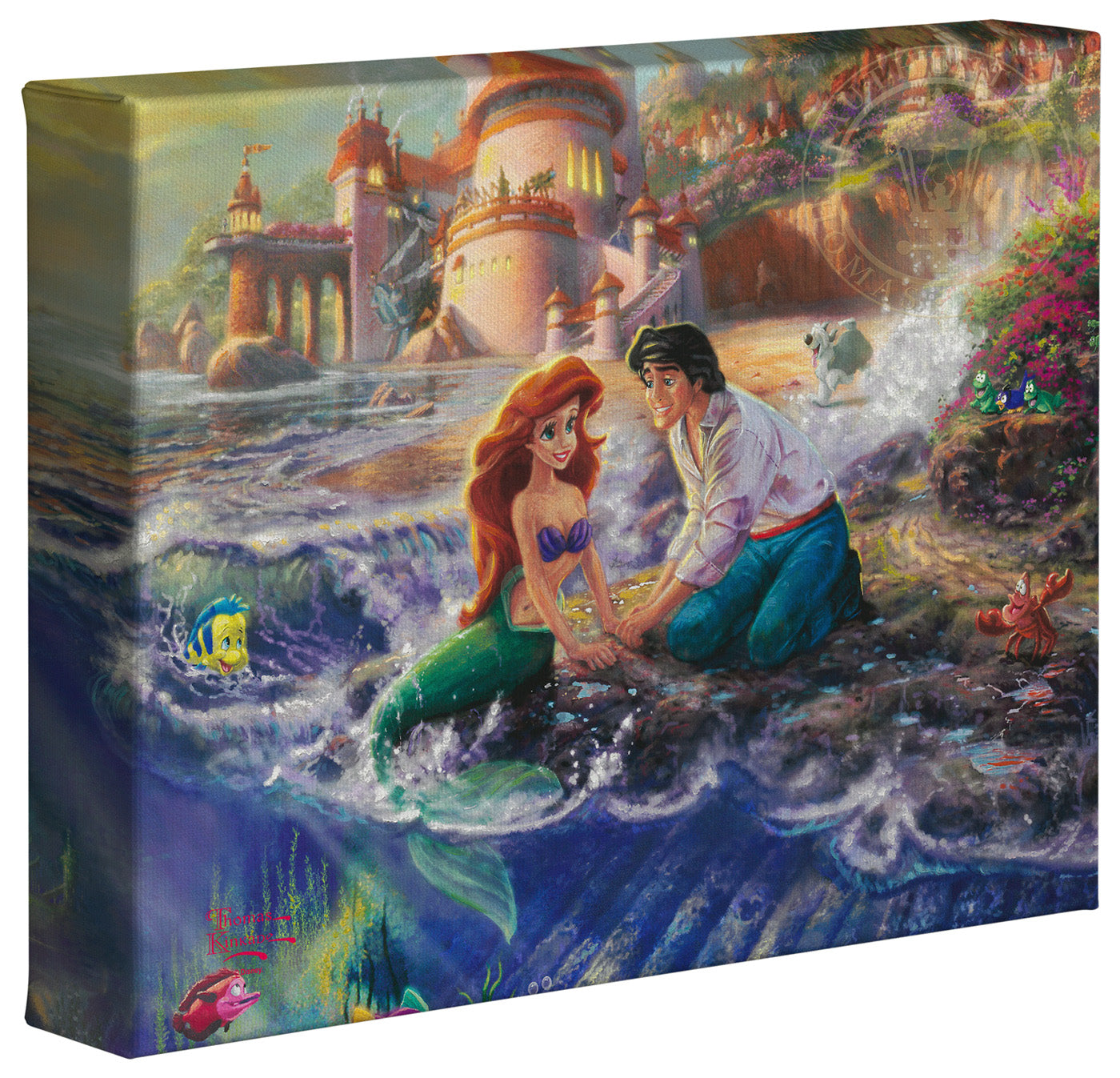 Disney Dreams Collection by Thomas Kinkade Little Mermaid -7X5 16