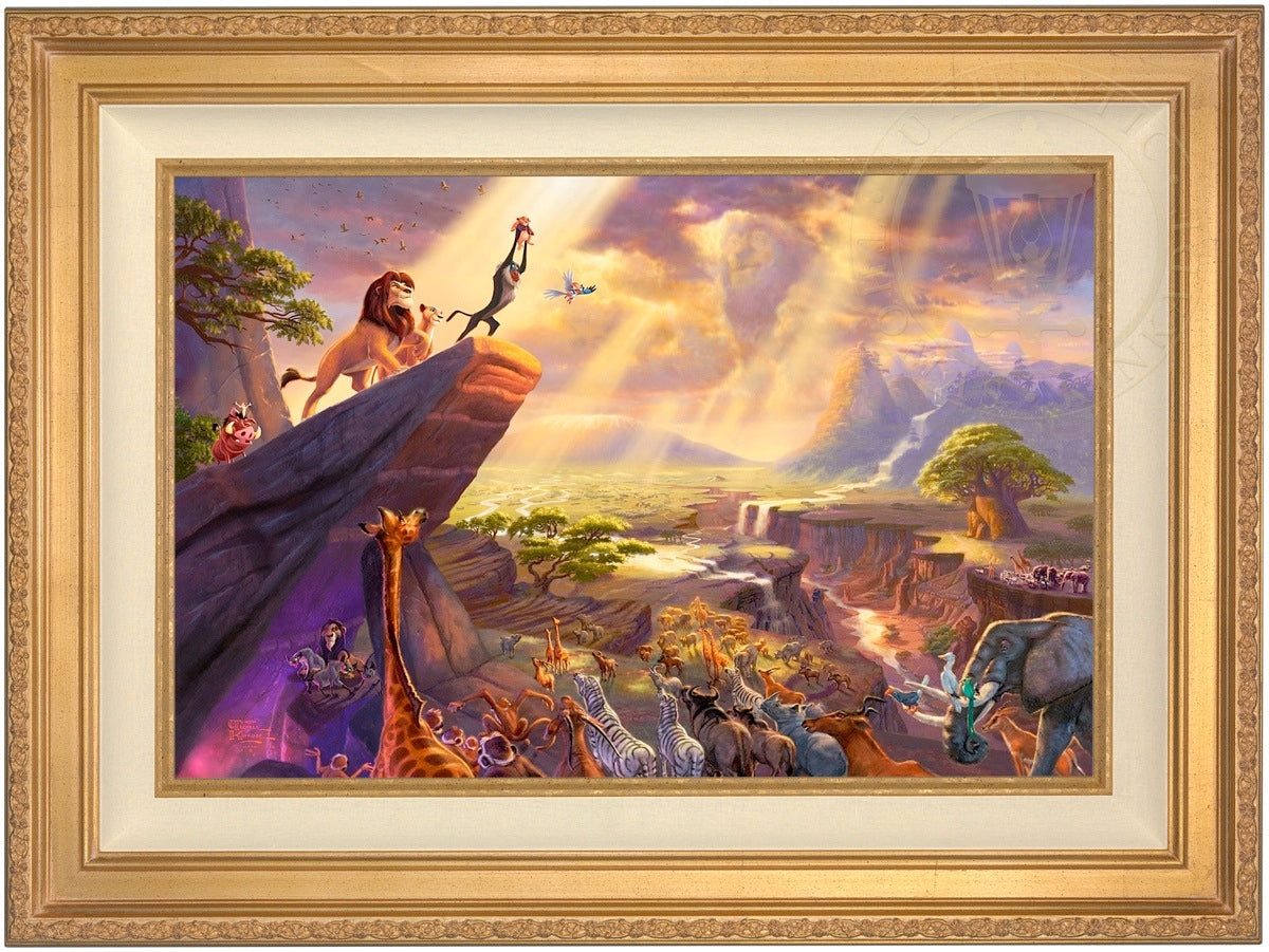 Thomas Kinkade Disney - The Lion King