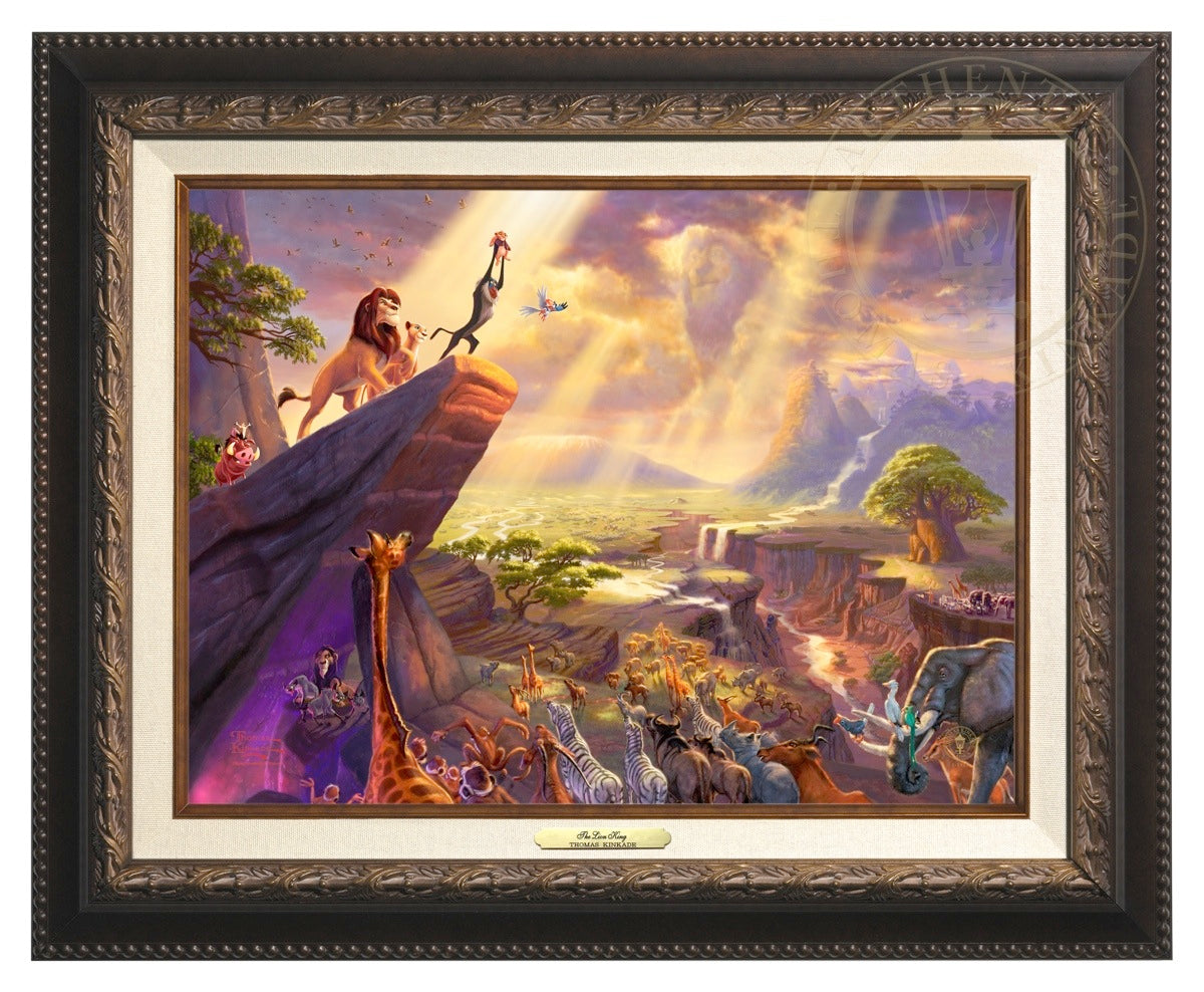 Thomas Kinkade Disney Rei Leao