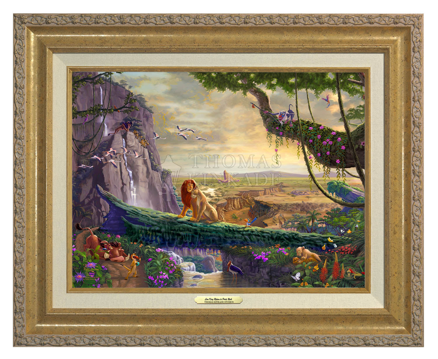 Disney The Lion King - Return to Pride Rock - Canvas Classics – Thomas ...