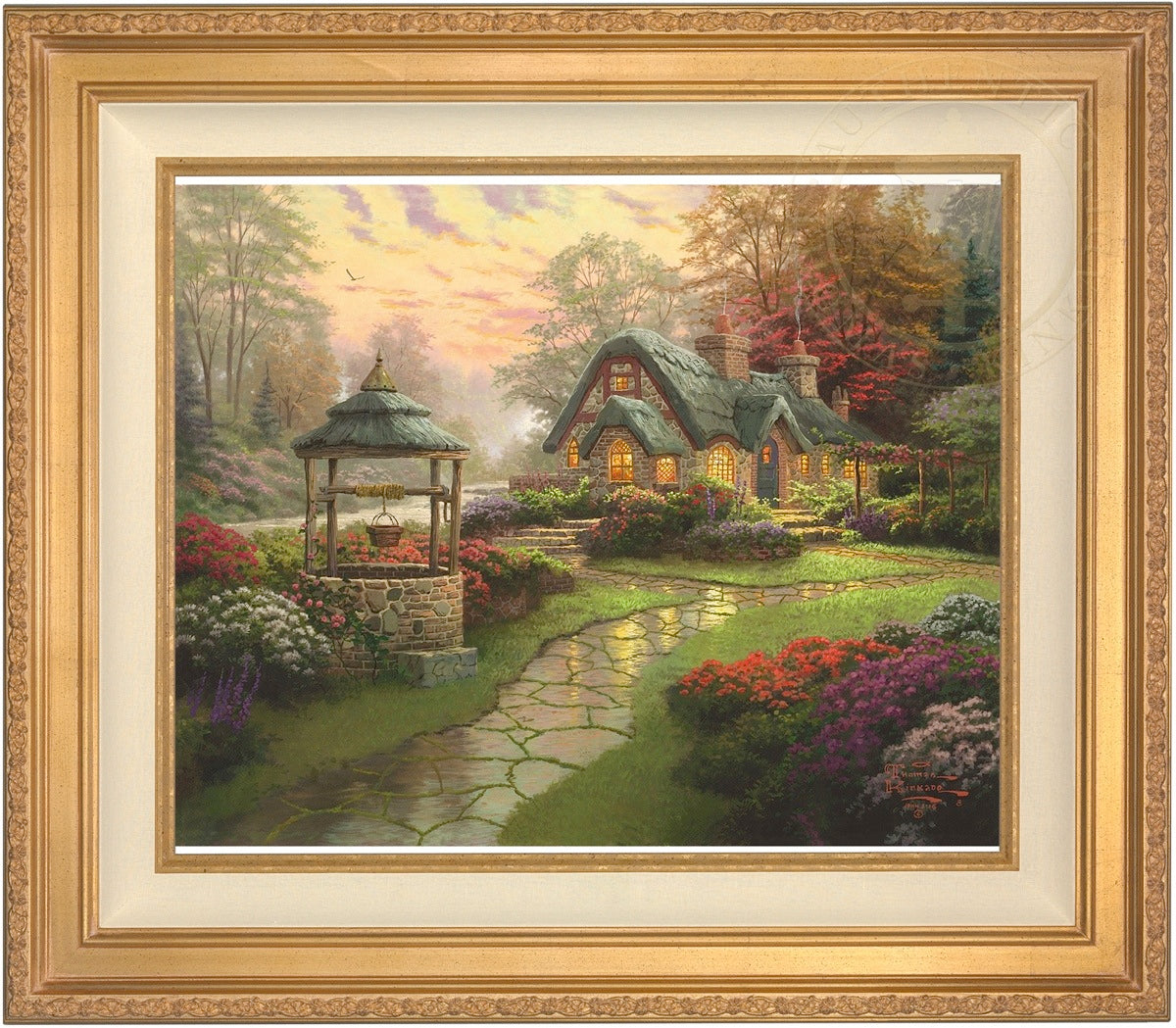 Make a Wish Cottage Limited Edition Canvas