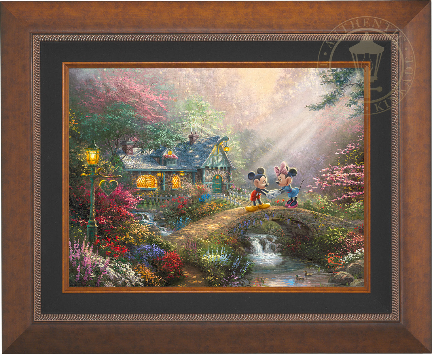 Disney Mickey and Minnie - Sweetheart Bridge – Thomas Kinkade Studios
