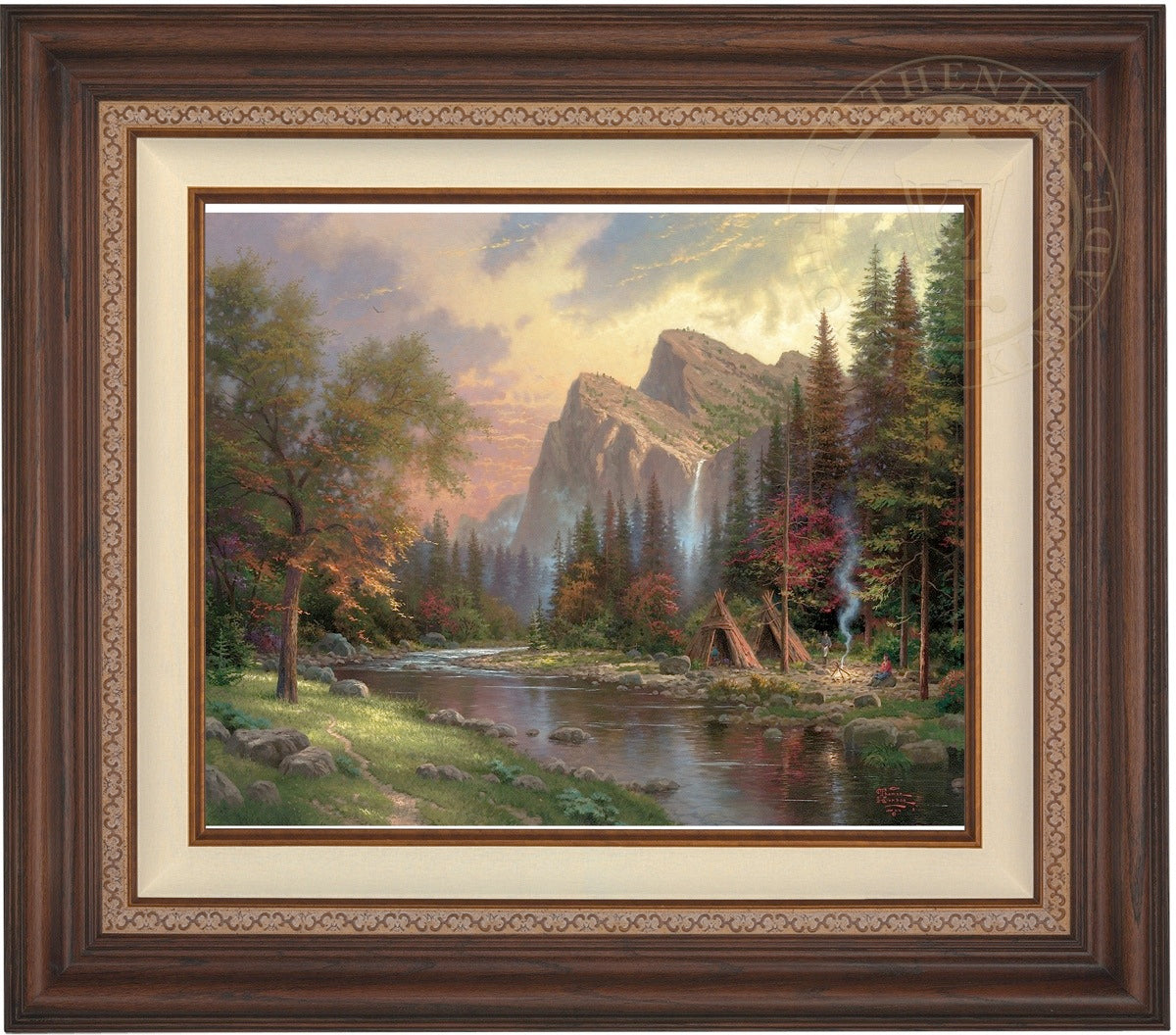 The Mountains Declare His Glory - Limited Edition Canvas – Thomas 