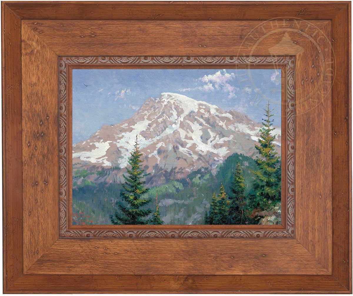 Mount Rainier Limited Edition Canvas Thomas Kinkade Studios