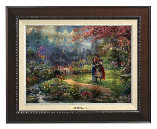 Disney Mulan Blossoms Of Love - Canvas Classics – Thomas Kinkade Studios