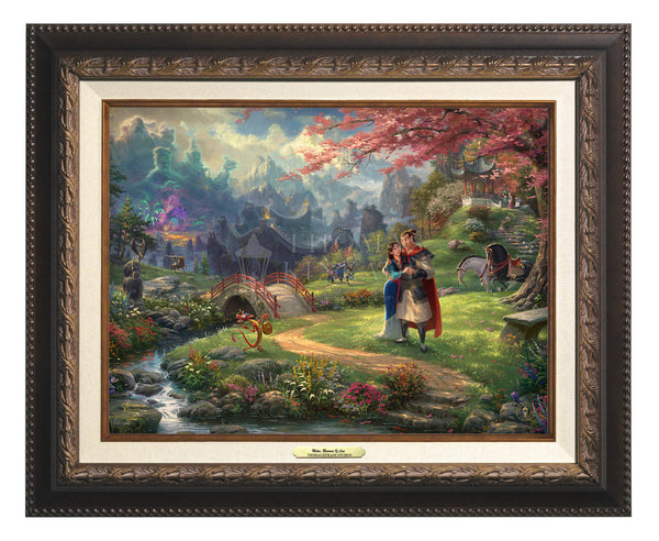 Disney Mulan Blossoms of Love - Canvas Classics – Thomas Kinkade Studios