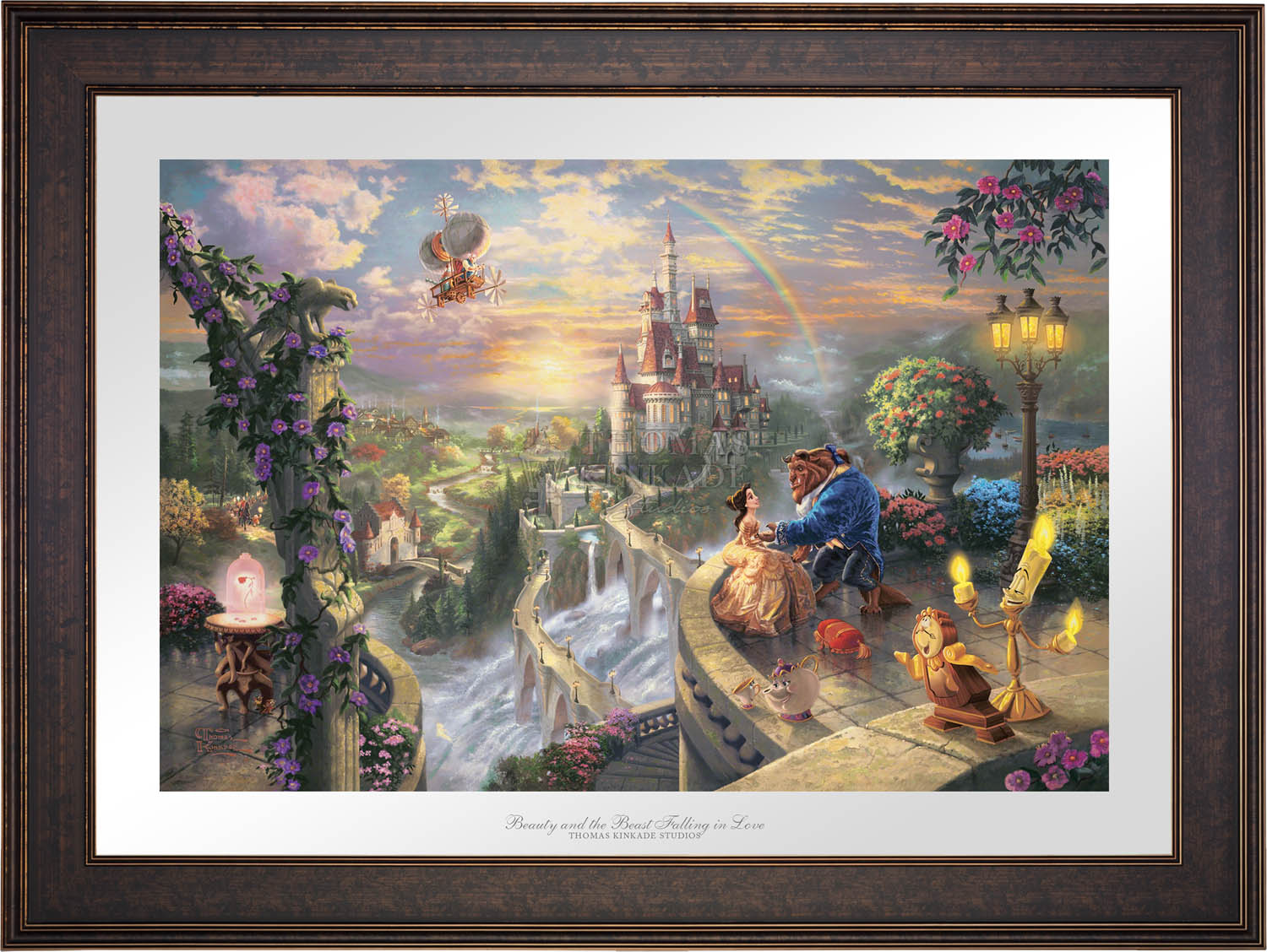 Disney Beauty And The fashion Beast Limited Edition Collector Series 2 Of 4 Lithograph