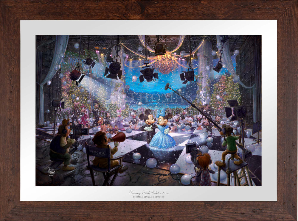 Disney Once Upon A Studio Group Photo Home Decor Poster Canvas