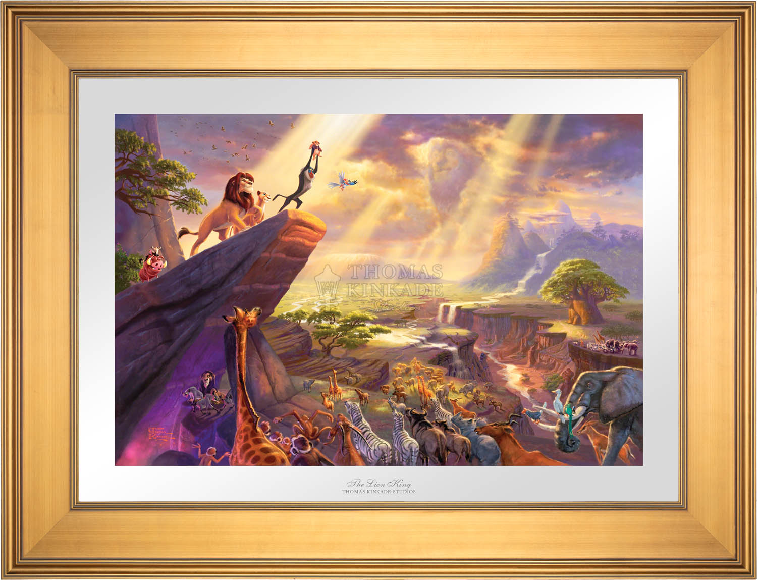 Disney The Lion King - Limited Edition Paper – Thomas Kinkade Studios