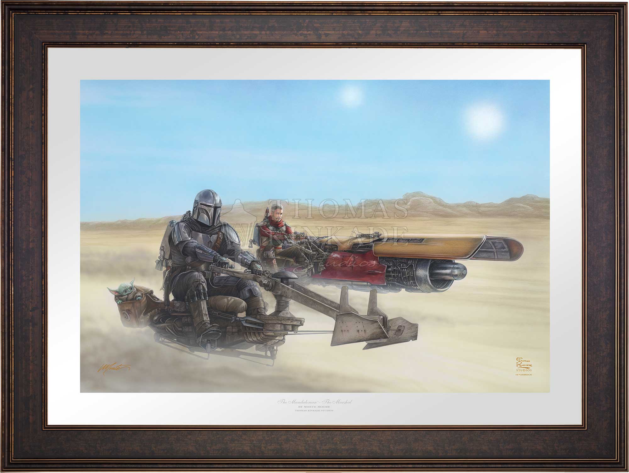 Mandalorian marshal speeder bike sale