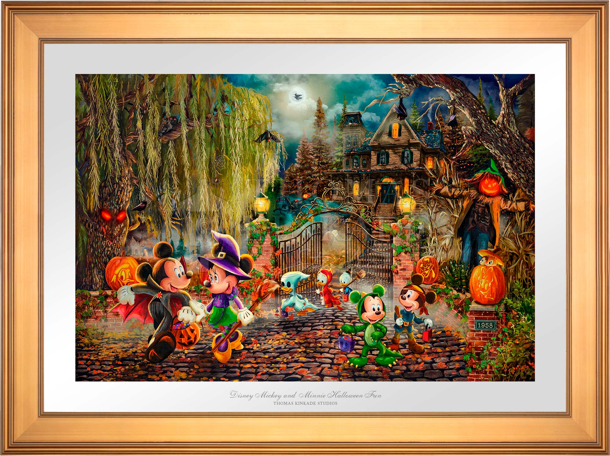 Disney Mickey and Minnie Halloween Fun - Limited Edition Paper