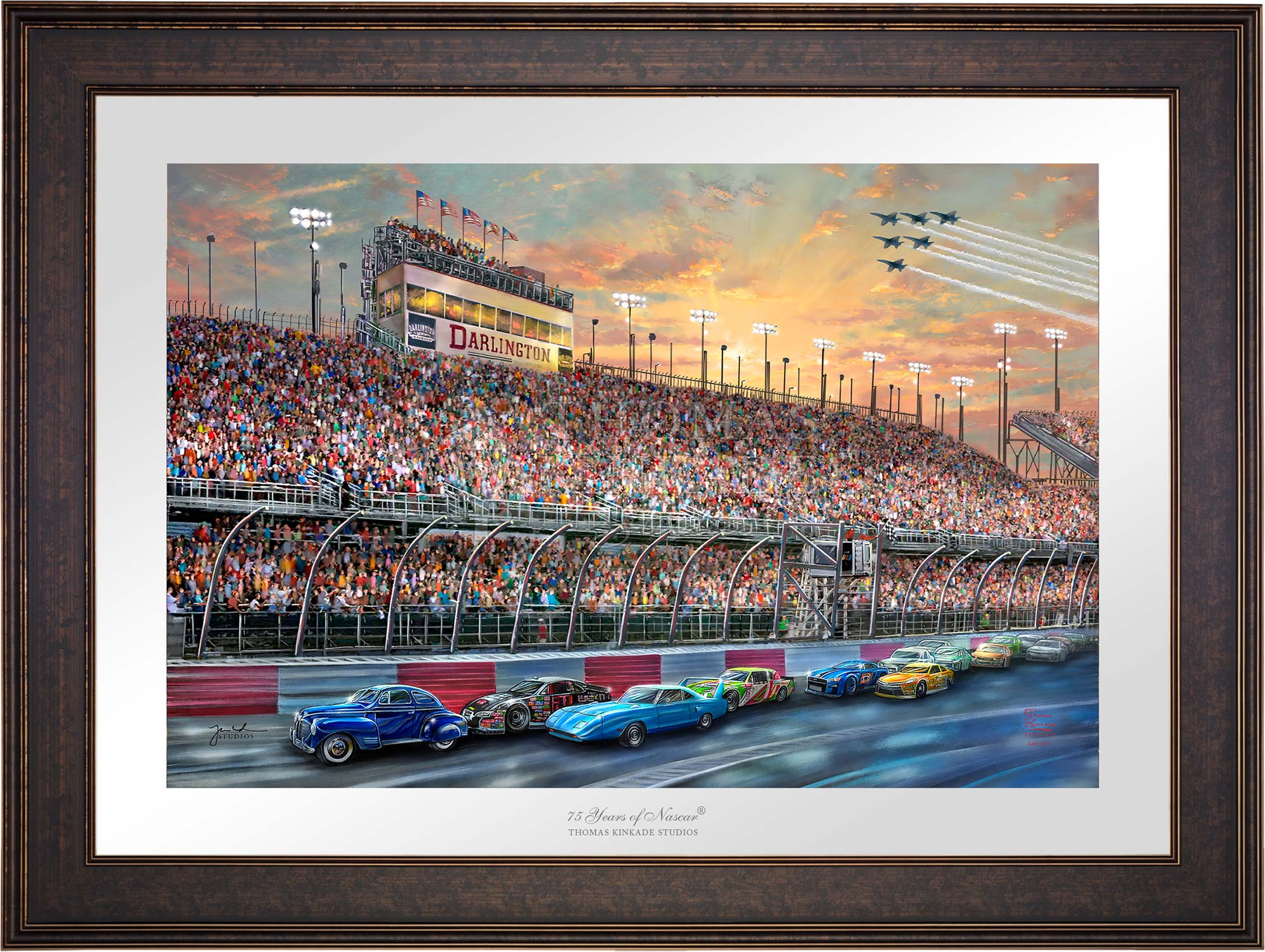 75 Years of NASCAR® - Limited Edition Paper – Thomas Kinkade Studios