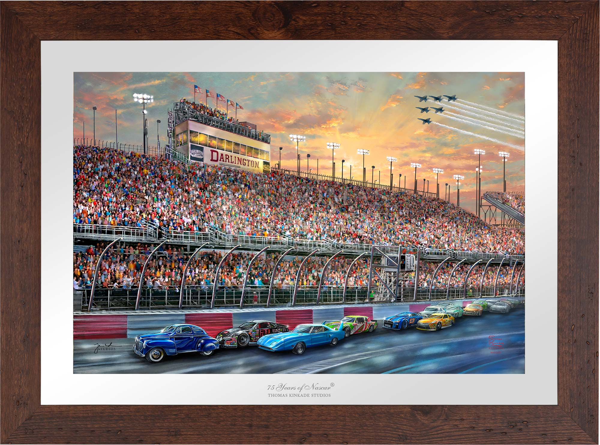 75 Years of NASCAR® - Limited Edition Paper – Thomas Kinkade Studios